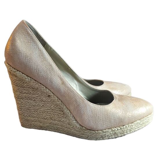 MICHAEL ANTONIO espadrille wedge heels 10 - Picture 1 of 6